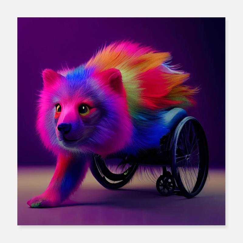 Dream about amputation Poster 16" x 16" (40x40 cm)