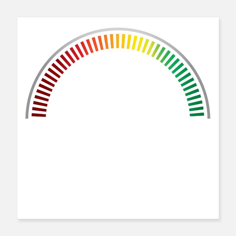 Anniversaire 2 ans Compteur Poster 40 x 40 cm