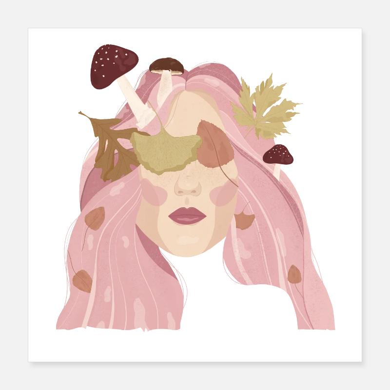 Automne Poster 40 x 40 cm