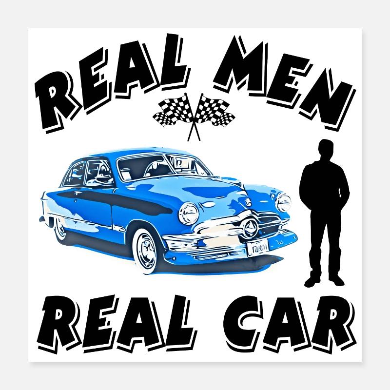 Auto Poster 40x40 cm