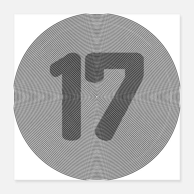17 Poster 40x40 cm