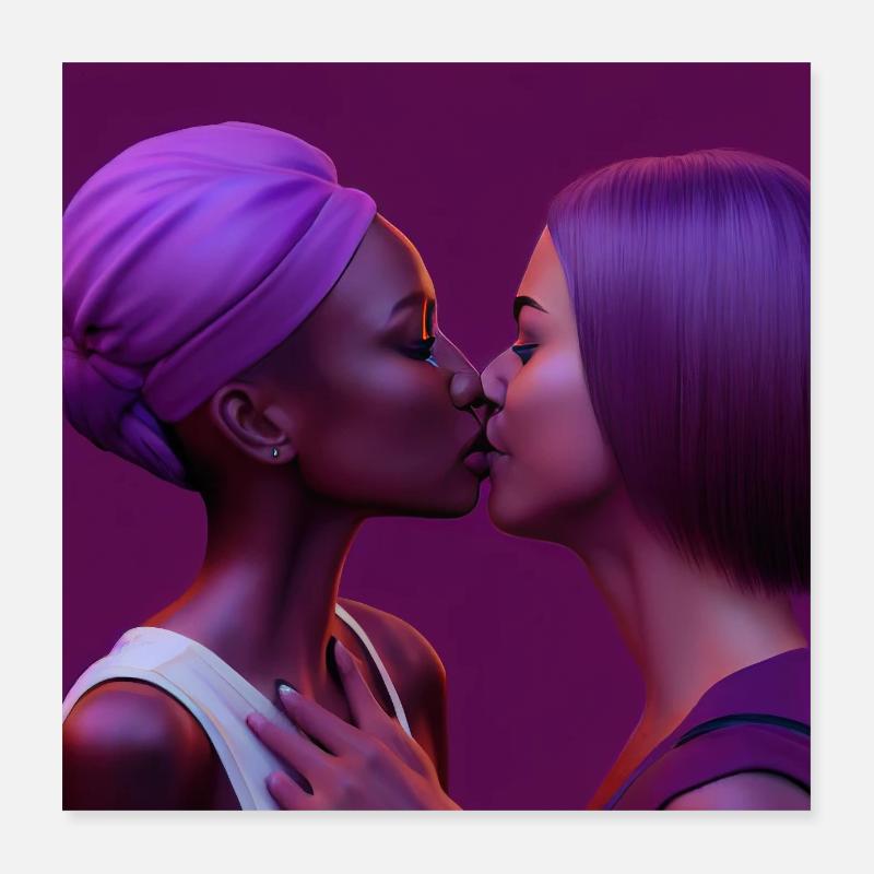 Dream about lesbian Poster 16" x 16" (40x40 cm)