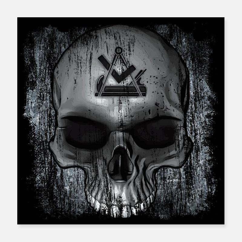 Tischler Poster 40x40 cm