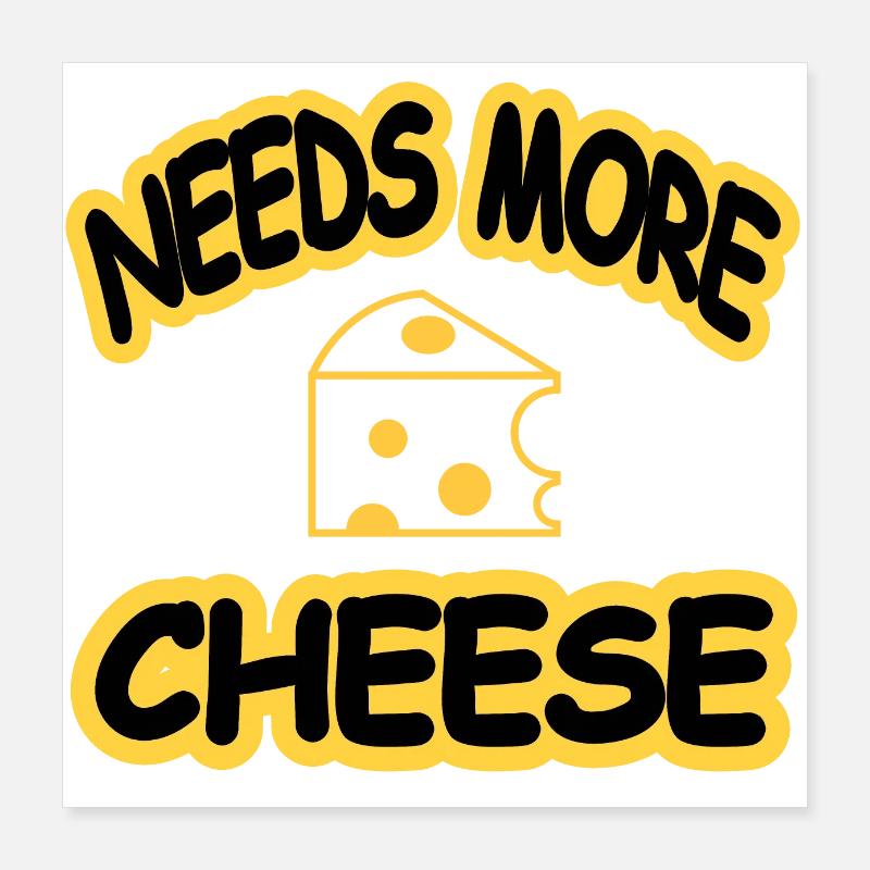 Fromage Poster 40 x 40 cm