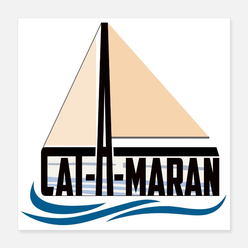catAmaran - katAmaran - 3 Poster 40 x 40 cm