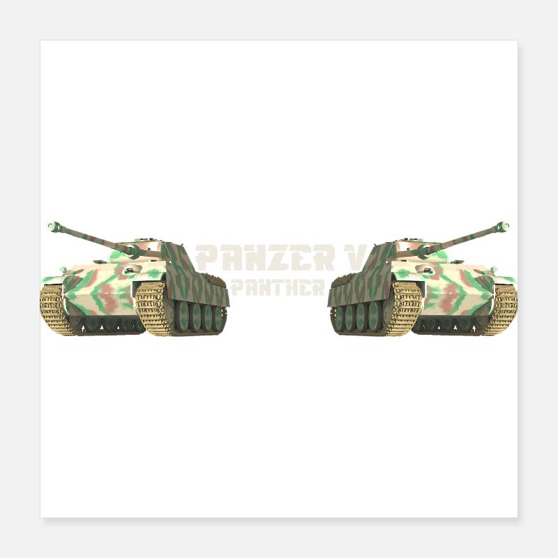 PANTHER Poster 40 x 40 cm