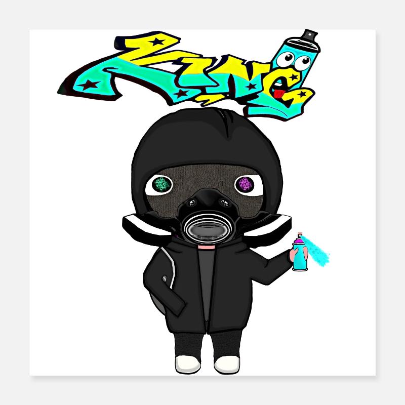 Duc Poster 40 x 40 cm