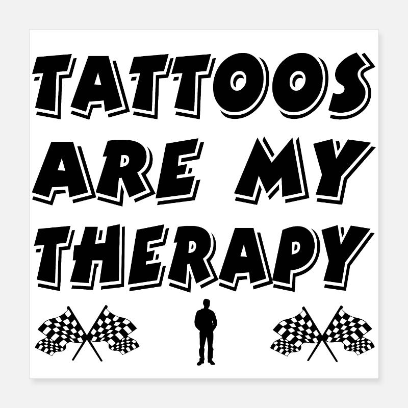 Tattoo Poster 16" x 16" (40x40 cm)