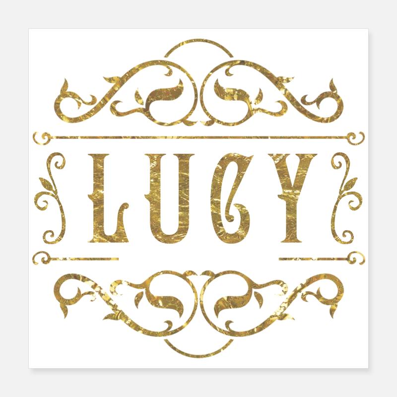 Lucy or Poster 40 x 40 cm