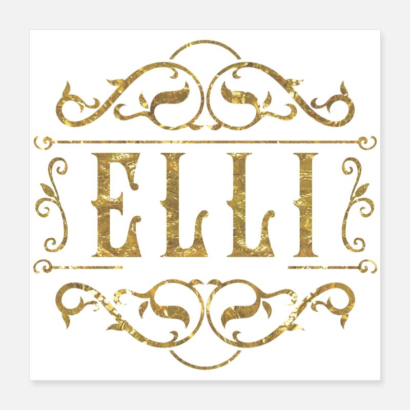 Elli or Poster 40 x 40 cm