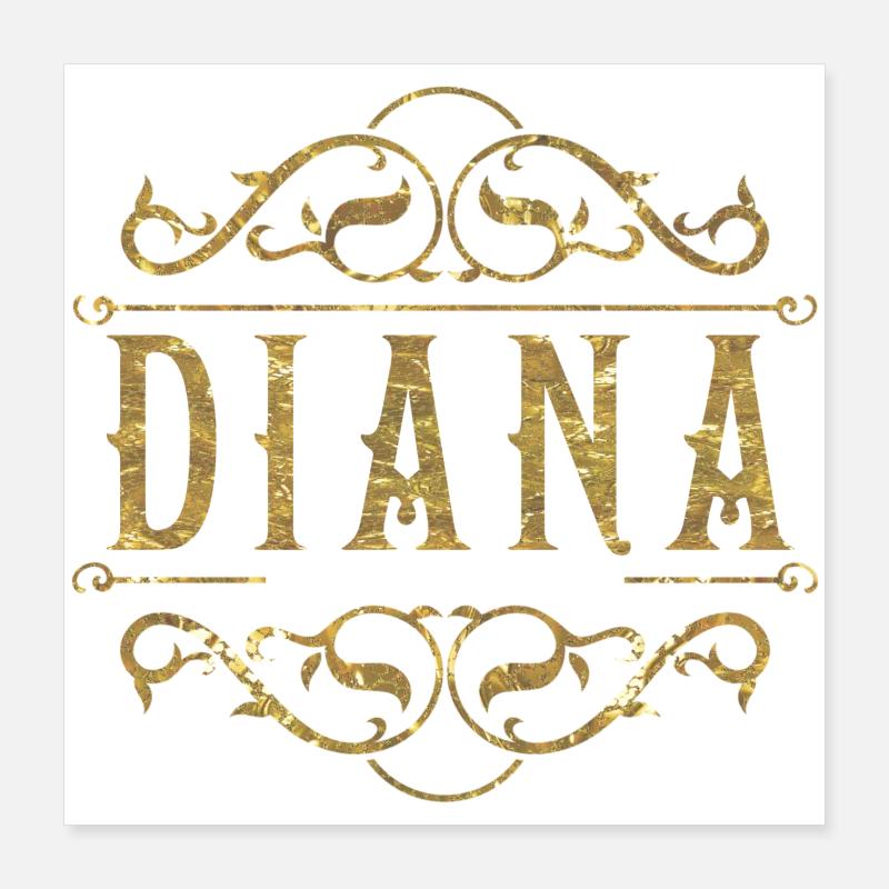 Diana or Poster 40 x 40 cm