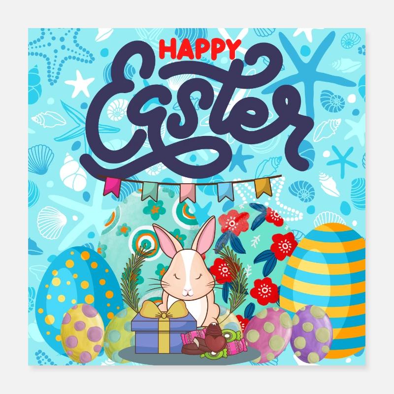 Joyeuses Fêtes. Noël Poster 40 x 40 cm