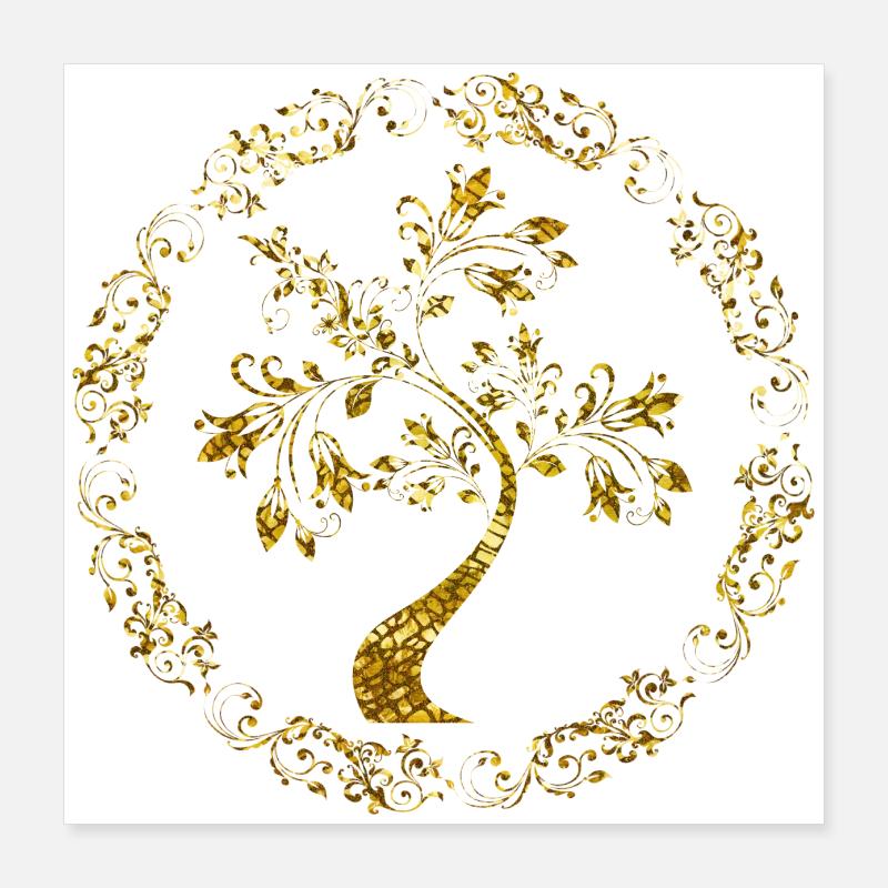 Tree Poster 16" x 16" (40x40 cm)