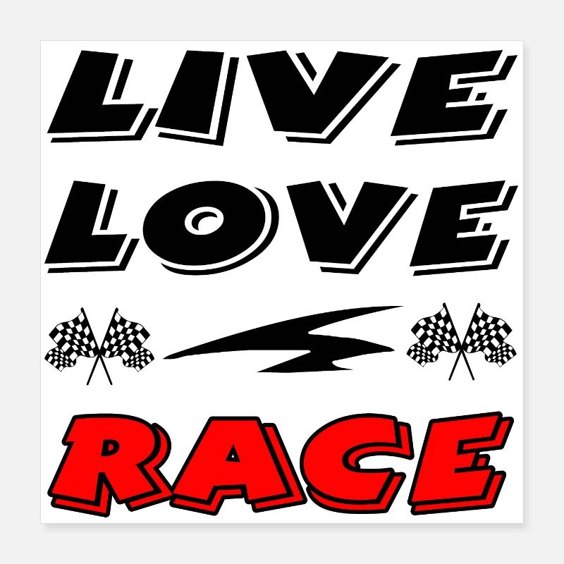 Auto Poster 40x40 cm