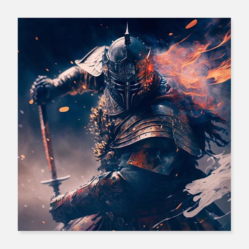 The Last Samurai Poster 16" x 16" (40x40 cm)