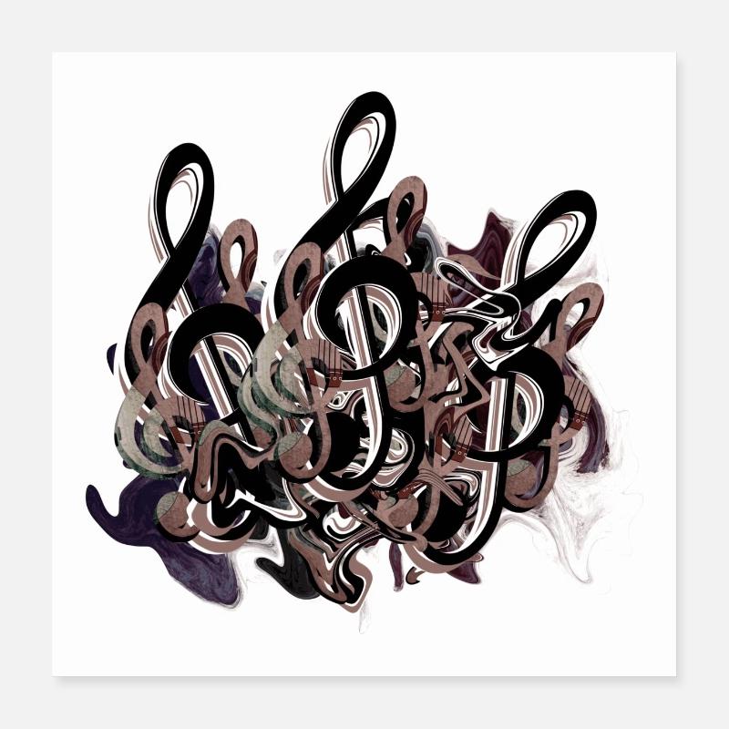 Clé Poster 40 x 40 cm