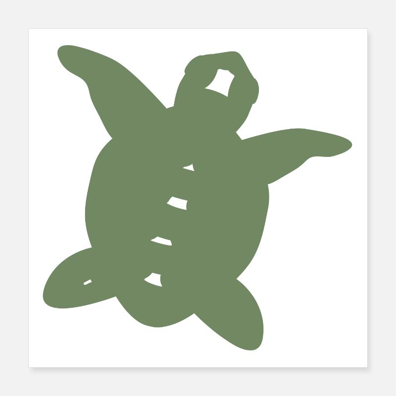 Schild Papa Poster 40x40 cm