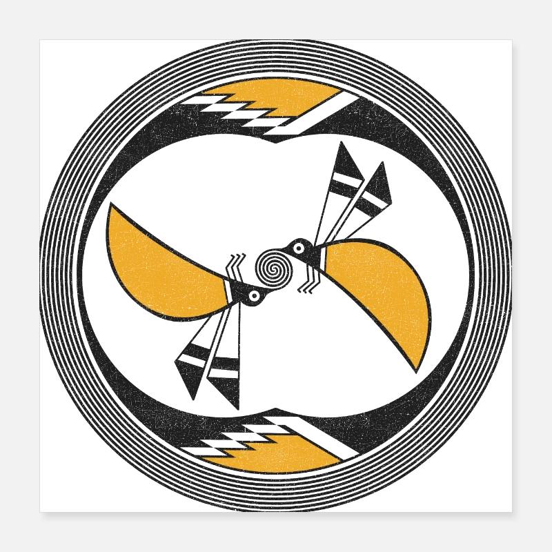 Butterfly Poster 16" x 16" (40x40 cm)