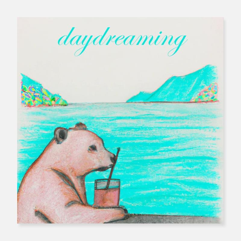 träumend Poster 40x40 cm