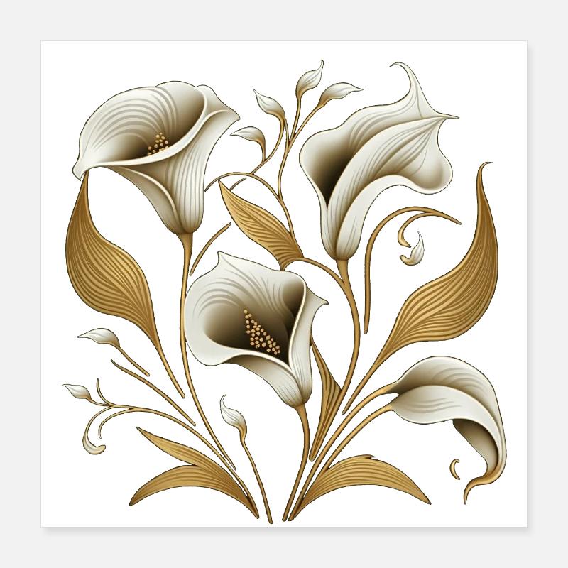 Lis Poster 40 x 40 cm