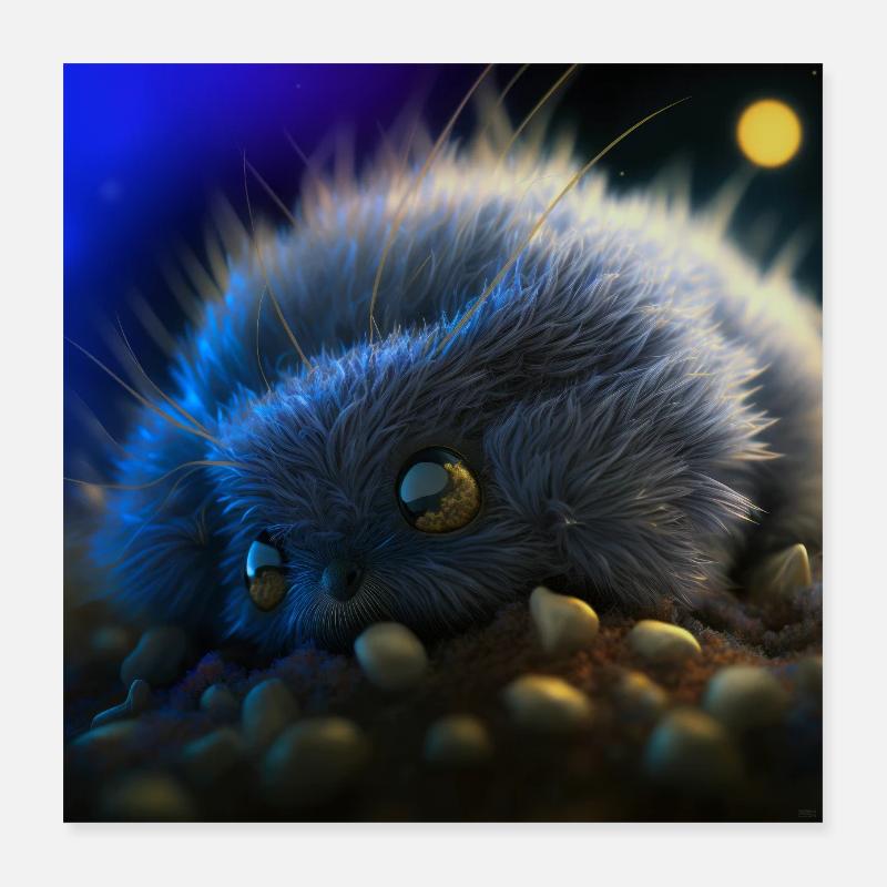 Photo macro créature 07 Poster 40 x 40 cm
