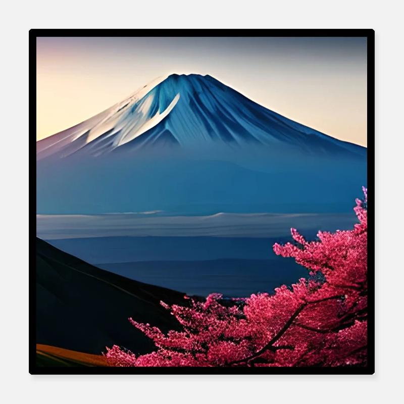 Volcano Poster 40 x 40 cm