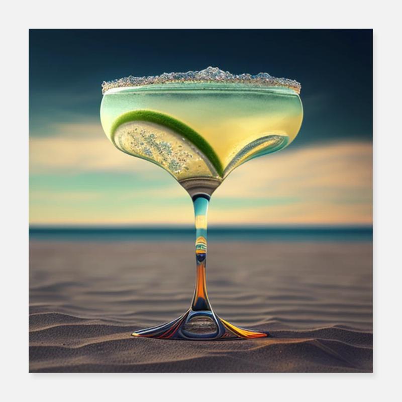 Cocktail 5 Gift Poster 16" x 16" (40x40 cm)