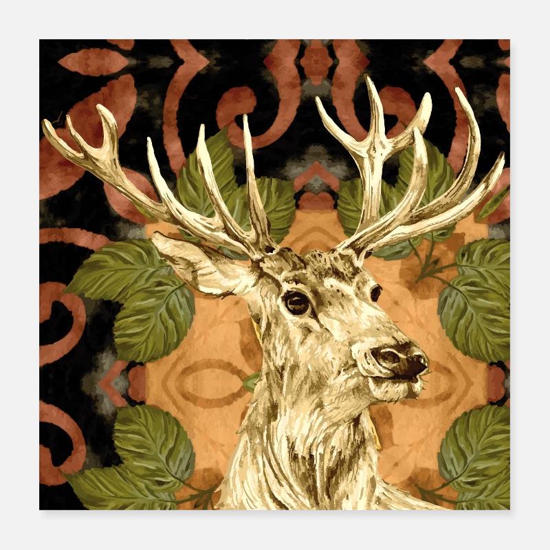 Hert Poster 40x40 cm