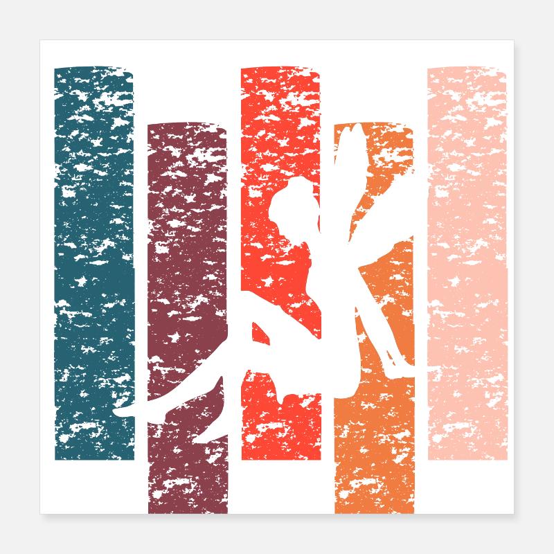 Vintage Geschenk Fee Poster 40x40 cm