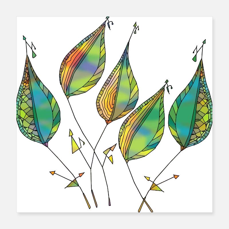 Liste Poster 40x40 cm