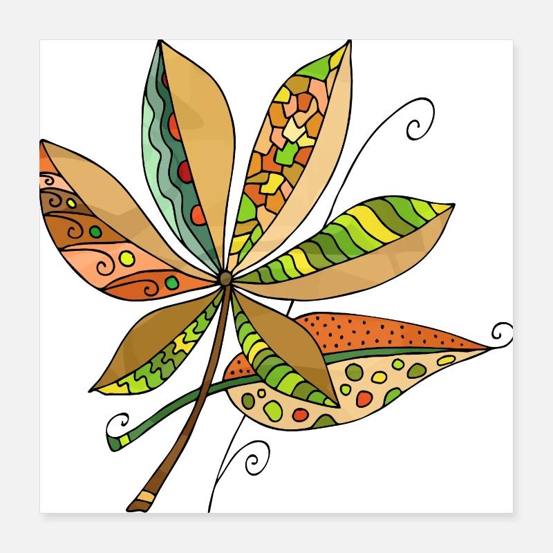 Liste Poster 40x40 cm