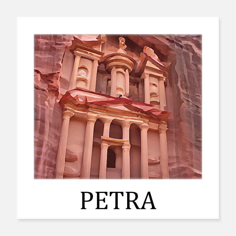 Petra Poster 40 x 40 cm