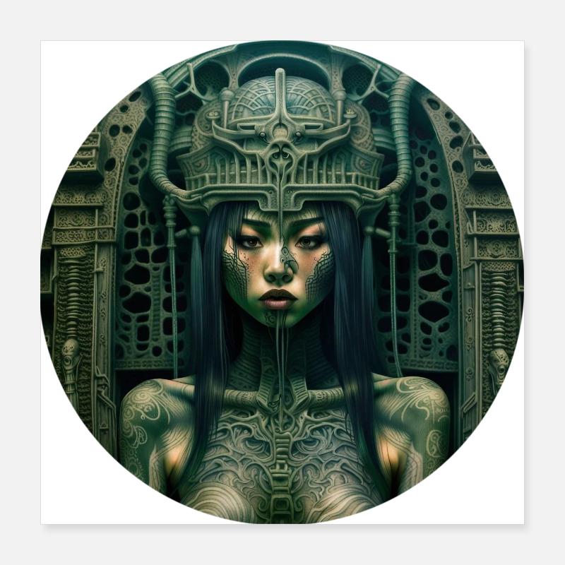 Fée noire Poster 40 x 40 cm