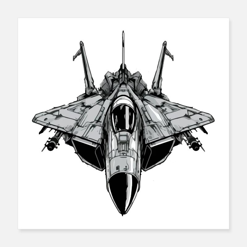 Fast Griffon Airplane Poster 16" x 16" (40x40 cm)
