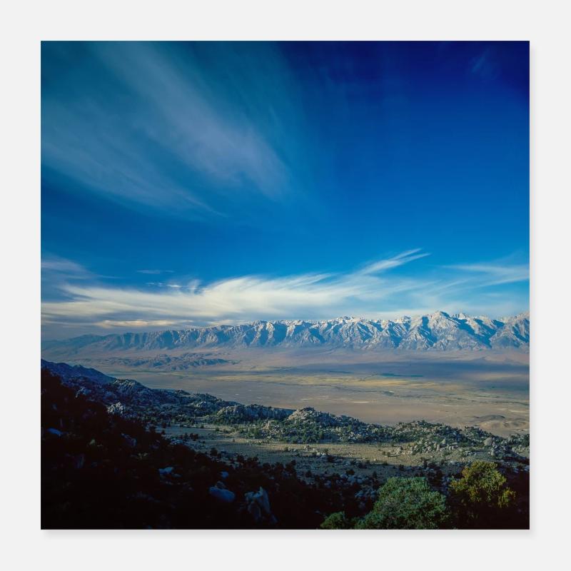 Vallée d’Owens Poster 40 x 40 cm