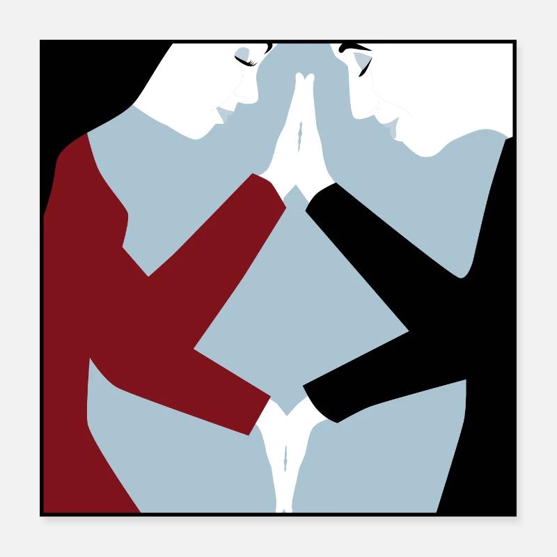 Connexion Poster 40 x 40 cm