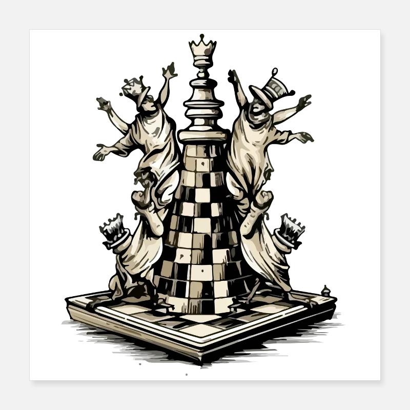 The Enchanted Tower Poster 16" x 16" (40x40 cm)