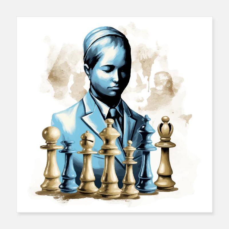 Judith Schach Poster 40x40 cm