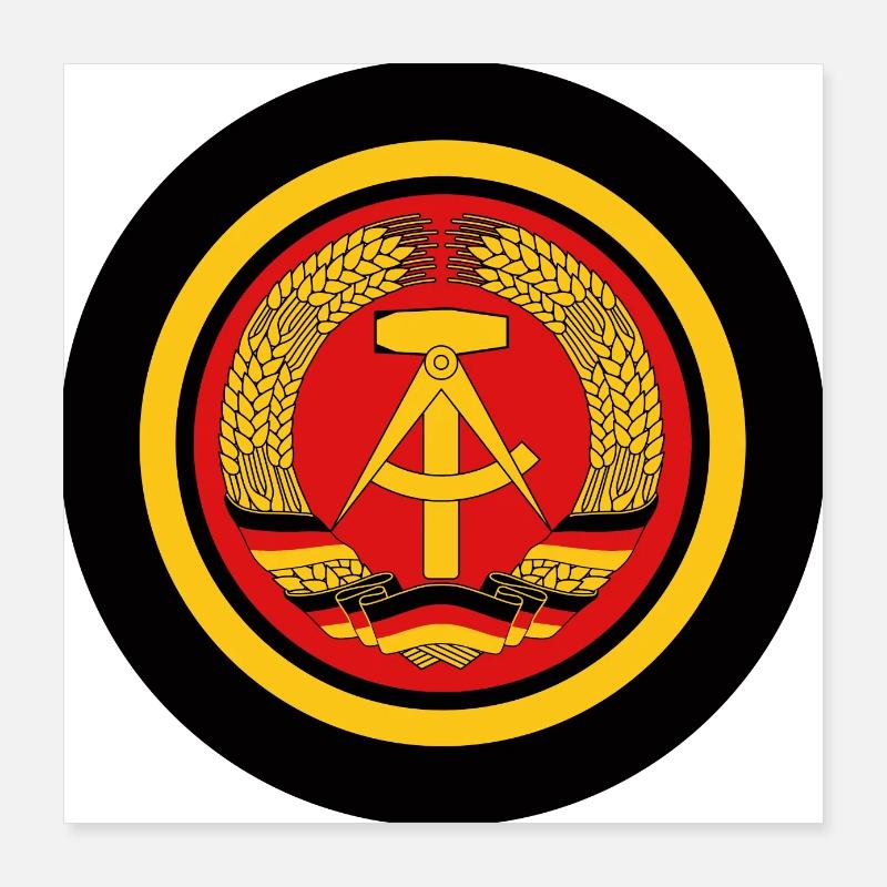 DDR Button Poster 16" x 16" (40x40 cm)