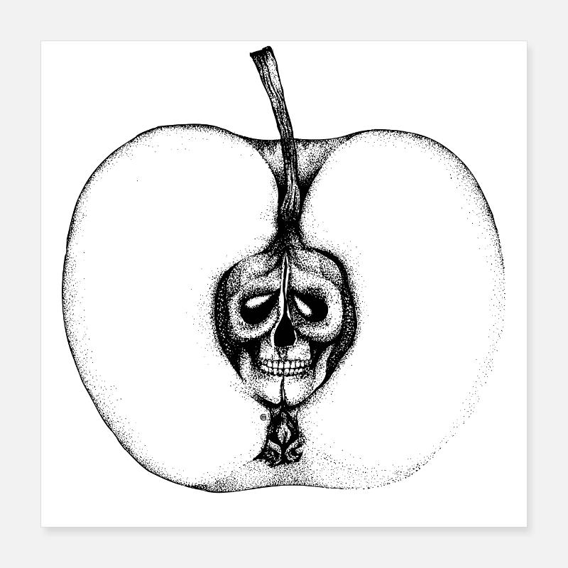 Giftig Poster 40x40 cm