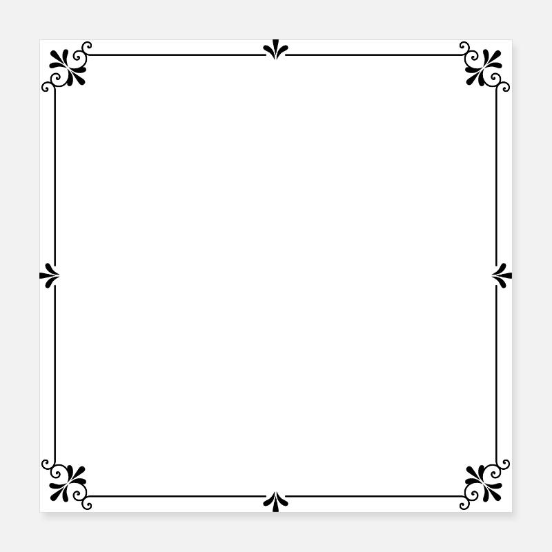 Frame Poster 16" x 16" (40x40 cm)