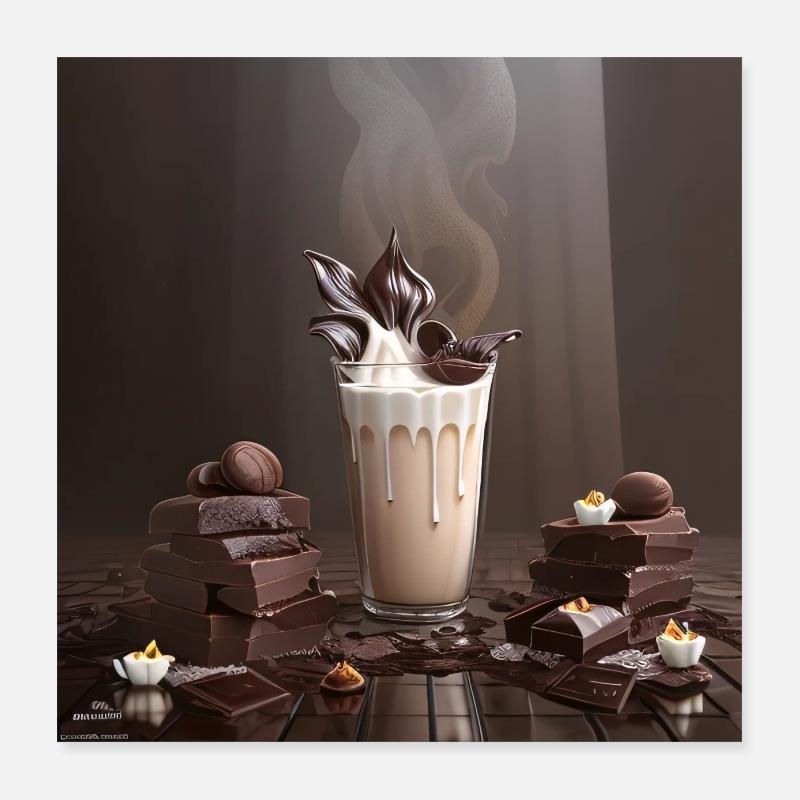 Chocolat Poster 40 x 40 cm