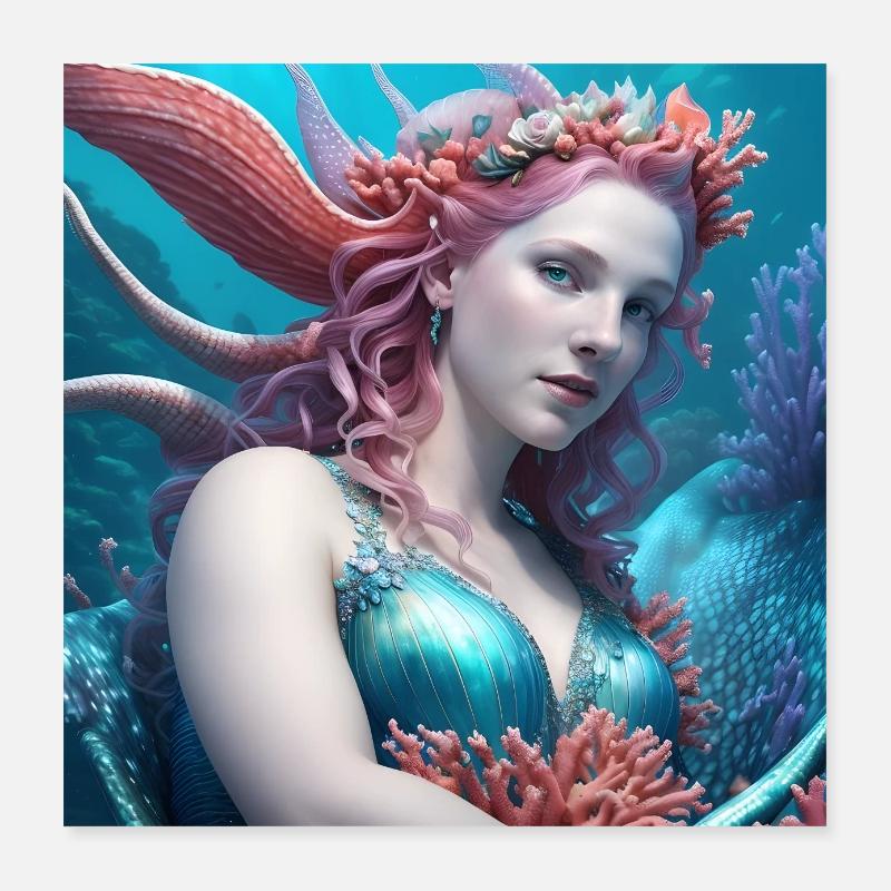 blockedName Poster 40x40 cm