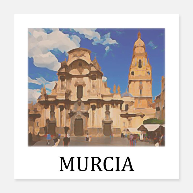 Murcia Poster 16" x 16" (40x40 cm)