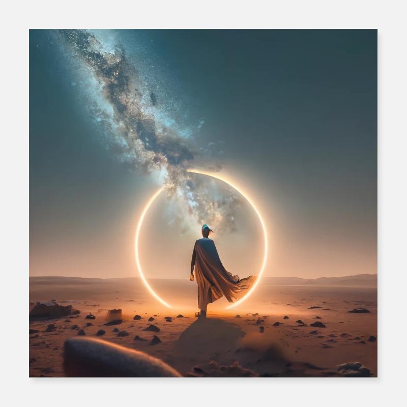desert Poster 16" x 16" (40x40 cm)