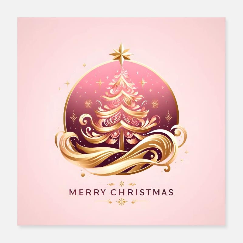 Noël Poster 40 x 40 cm