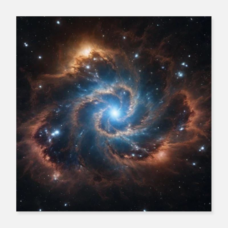 Supernova 3 Poster 40x40 cm