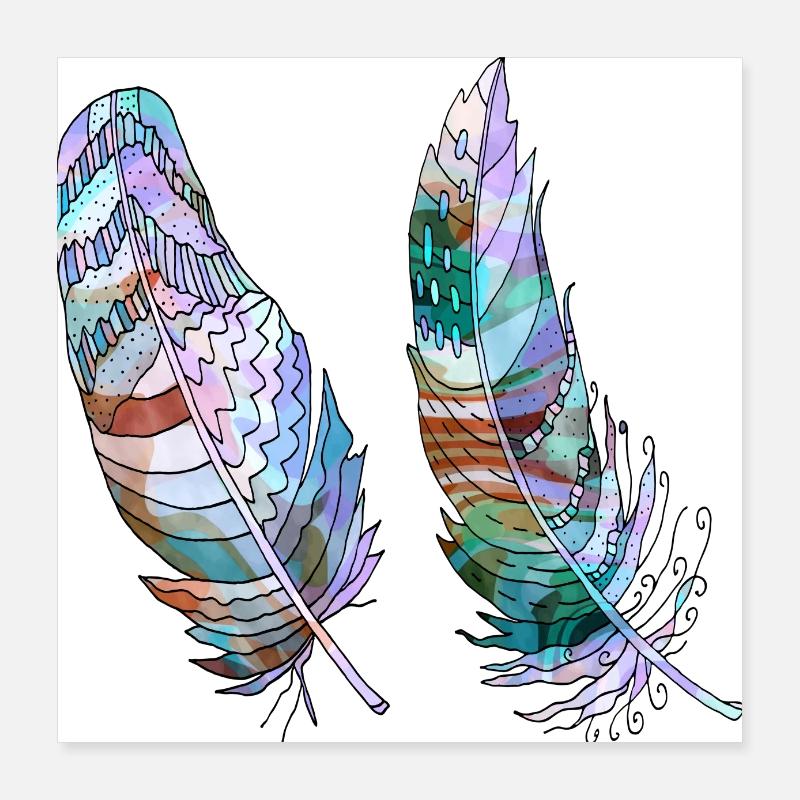 Stylo Poster 40 x 40 cm