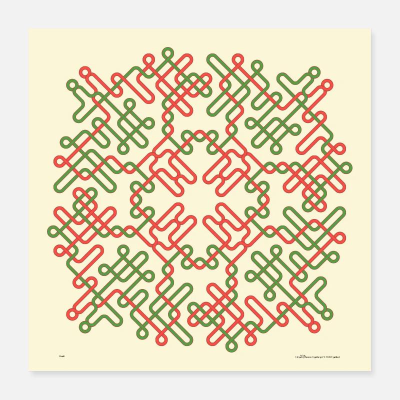 Duo Poster 40 x 40 cm