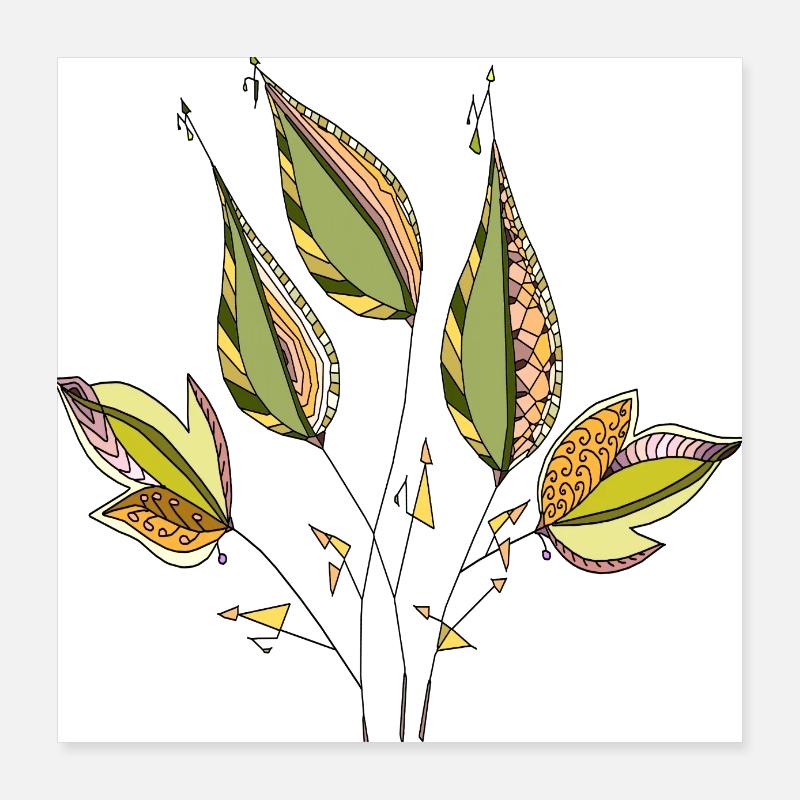 Liste Poster 40x40 cm